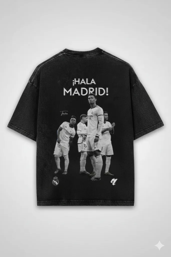 Black Acid wash oversized-tshirts (S)